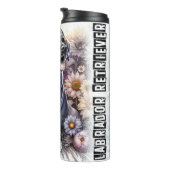 De zonnige sereniteit van Labrador Thermosbeker (Geroteerd rechts)