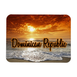 De zonsondergang van de Dominicaanse Republiek Magneet
