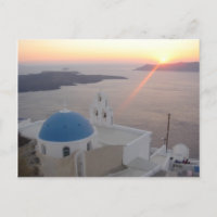 De Zonsondergang van Santorini