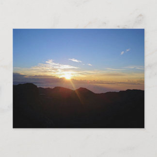 De Zonsopgang van Haleakala Briefkaart