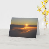 De Zonsopgang van Haleakala Kaart (Gele Bloem)