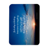 De zonsopgang vandaag is een schitterende Inspirer Magneet (Verticaal)