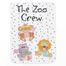 De Zoo Crew Baby deken
