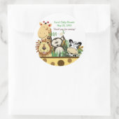 DE ZOO CREW (GEEL) Custom Favor Sticker (Tas)