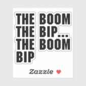 De zoombalk sticker (Vel)