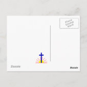 De zoon Shines Briefkaart (Achterkant)