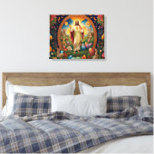 De Zoon van God canvas Afdruk (Insitu (Slaapkamer))