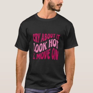 De zorg over het kijkt hete Beweging op Motivatie  T-shirt