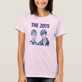 De Zots sluiten schets op - Roze Shirt