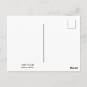 De Zuid-Afrikaanse Doornboom en Fingo Huts Briefkaart (Achterkant)