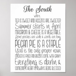 De Zuidelijke Druk Poster