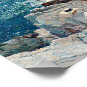 De Zuidelijke Ledges, Appledore | Childe Hassam Poster (Hoek)