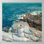 De zuidelijke randen, Appledore, van Childe Hassam Poster (Voorkant)