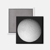 De zuidpool van de maan van Saturnus Tethys Magneet (Voorkant / Achterkant)