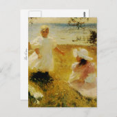 De zussen briefkaart (Voorkant / Achterkant)