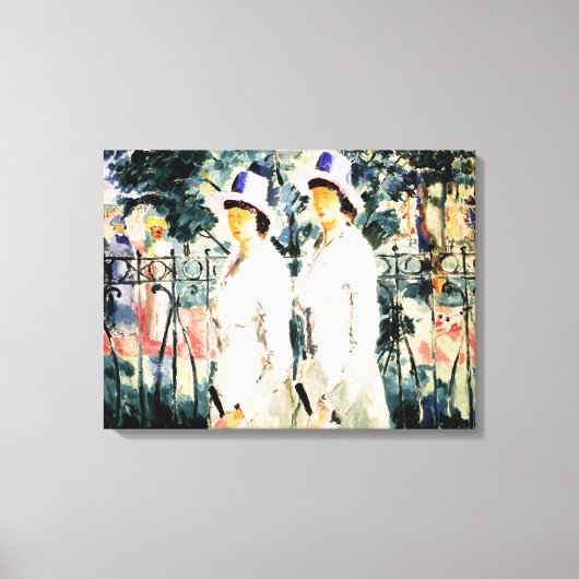 De zussen canvas afdruk (Voorkant)