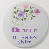 De zuster Button Badge van de Bride (Voorkant)
