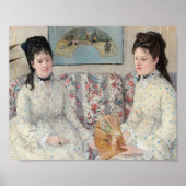 De zusters | Berthe Morisot Poster (Voorkant)