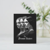 De zusters Brontë Briefkaart (Staand voorkant)