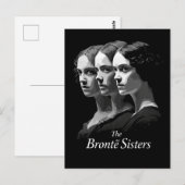 De zusters Brontë Briefkaart (Voorkant / Achterkant)