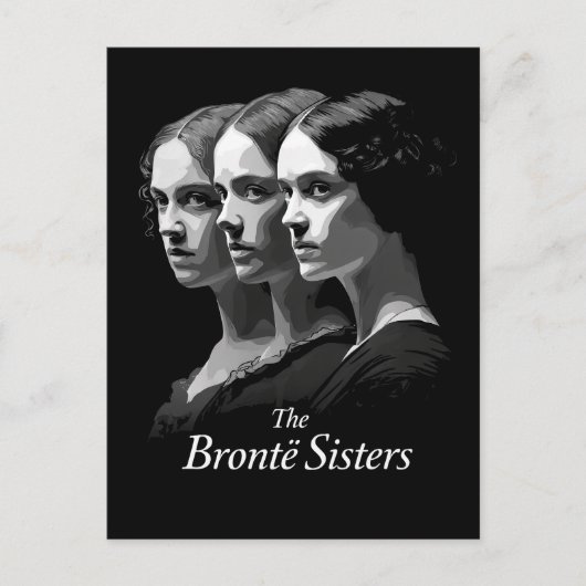 De zusters Brontë Briefkaart (Voorkant)