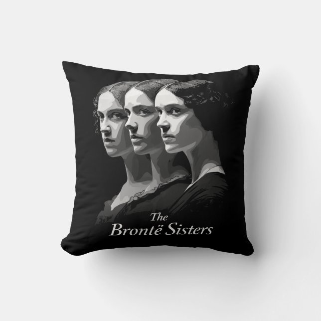 De zusters Brontë Kussen (Voorkant)