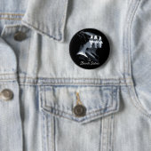 De zusters Brontë Ronde Button 5,7 Cm (In situ)