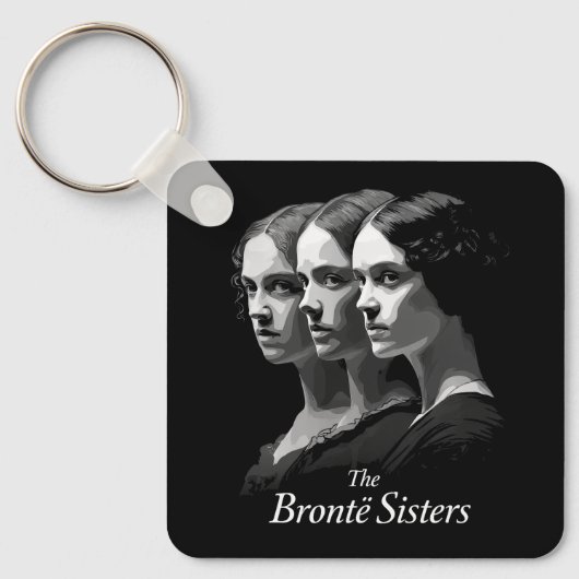 De zusters Brontë Sleutelhanger (Voorkant)