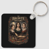 De zusters Brontë Sleutelhanger (Achterkant)