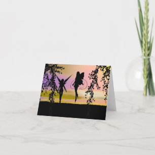 De zusters van de fee nemen nota van Kaarten