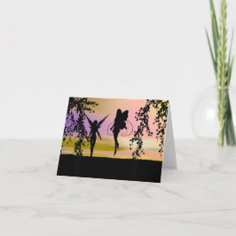 De zusters van de fee nemen nota van Kaarten