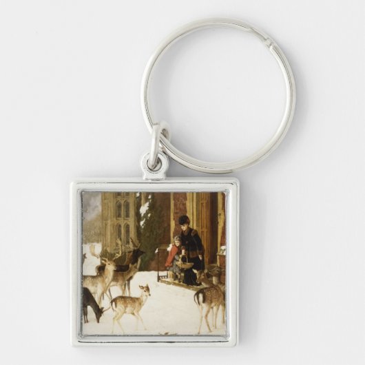 De zusters van de liefdadigheid sleutelhanger (Voorkant)