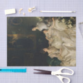 De zusters van Wyndham door John Singer Sargent Tissuepapier (Craft)