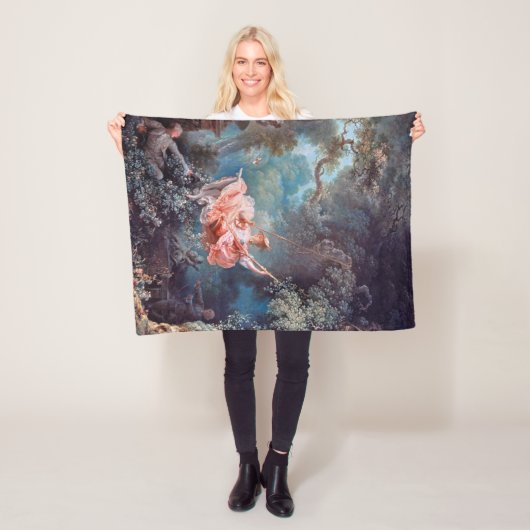 De zwaai, de gonard fleece deken (In situ)