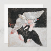De zwaan, nr. 2 | Hilma af Klint | (Voorkant / Achterkant)
