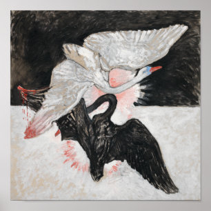 De zwaan, nr. 2 Hilma af Klint Poster