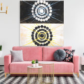 De zwaan, nr. 8 | Hilma af Klint | Canvas Afdruk (Insitu (Woonkamer))