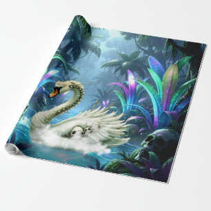 De Zwaan van Vergeten Wateren. Cadeaupapier
