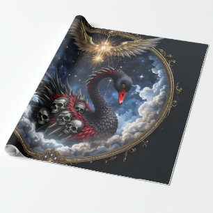De Zwaan van Vergeten Zielselen. Cadeaupapier