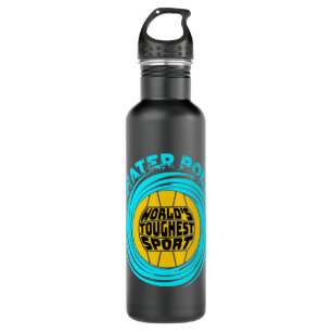 De zwaarste sport in de wereld van de waterpologe waterfles