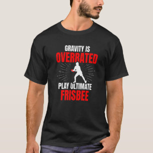 De zwaartekracht is overdreven bij Play Ultimate F T-shirt