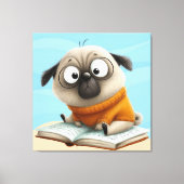 De Zwaartekracht van Verhalen Canvas Afdruk (Voorkant)