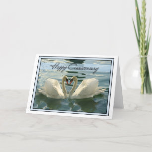 De Zwanen van het Jubileum Kaart