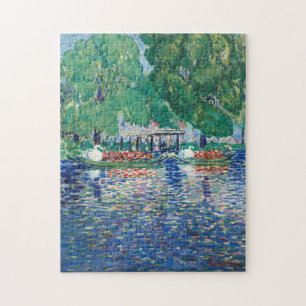 De zwanenboten   George Luks Legpuzzel