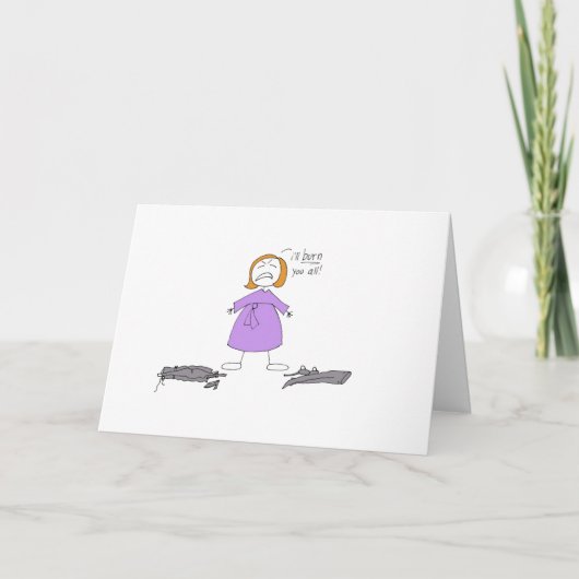 De zwangerschap is zwelt kaart (Voorkant)