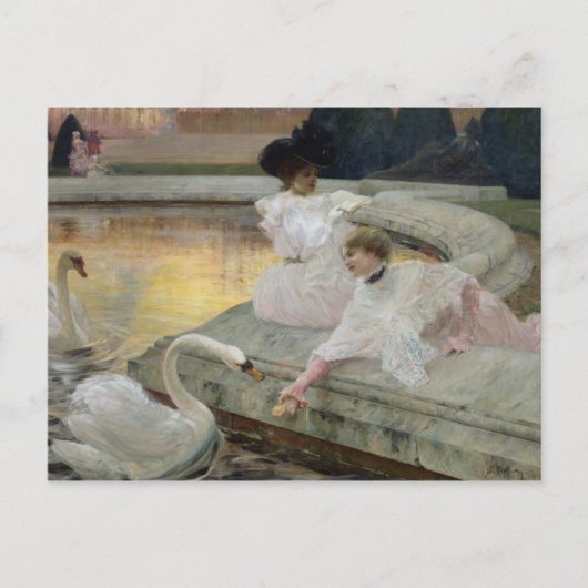 De Zwans, 1900 Briefkaart (Voorkant)