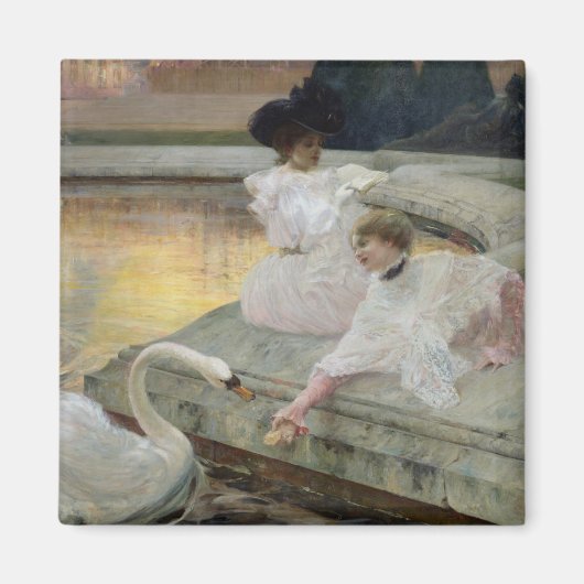 De Zwans, 1900 Magneet (Voorkant)
