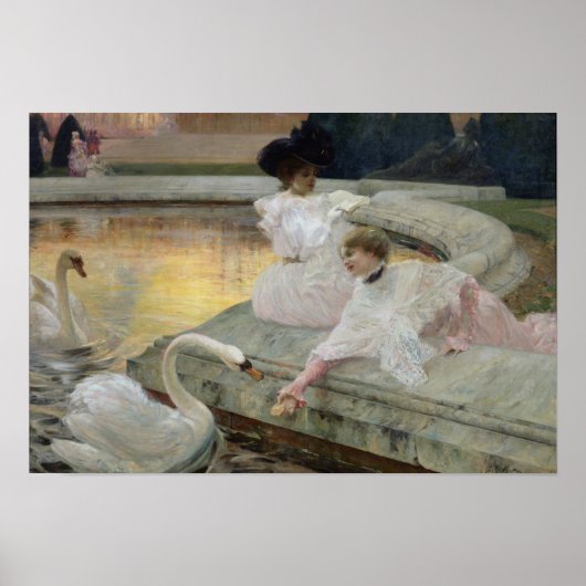 De Zwans, 1900 Poster (Voorkant)