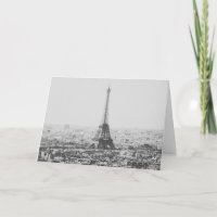 De zwart-witte Fotografie van Parijs van de Toren