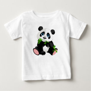 De zwart-witte Panda draagt etend Groen Bamboe